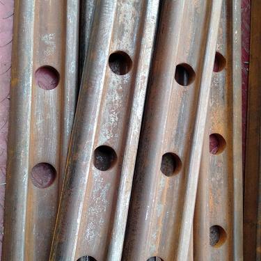 钢轨道接头夹板链接板鱼尾板 轨道交通配件煤矿铁路矿用渡线道岔