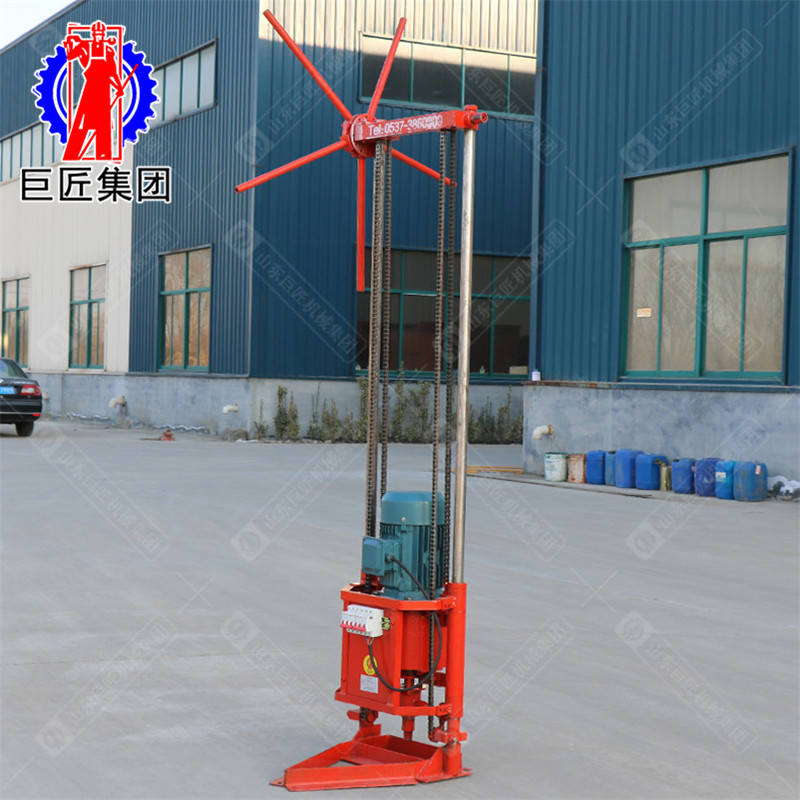 巨匠供应小型轻便钻机QZ-2D型地质勘探设备整机配件易损件全套供应