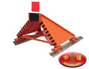 山东中煤 XCD系列固定框架式挡车器  铁路专用框架式挡车器
