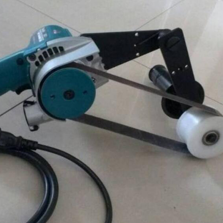 低价出售9031电缆打磨机 抛光机 砂带机 充电式电缆打磨机