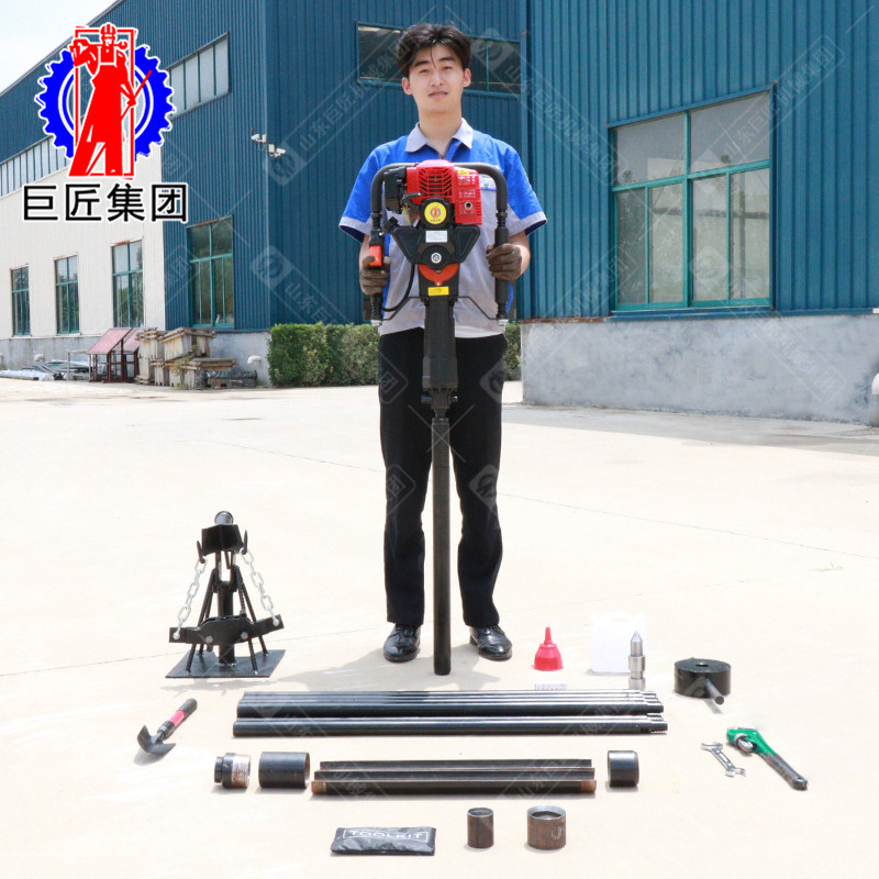 QTZ-3汽油机便携式取土钻机