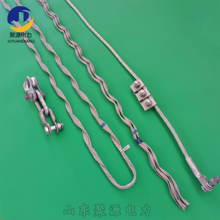 预绞丝光缆金具耐张线线夹OPGW光缆单联耐张金具串
