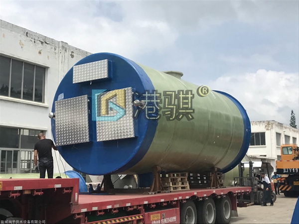 一体化预制泵站设备公司-港骐