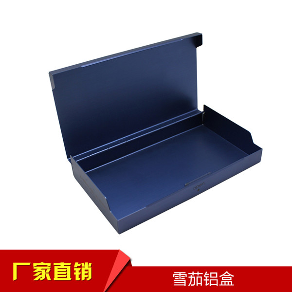 厂家专业设计定做各类铝制包装盒保健品茶叶铝制包装盒厂家