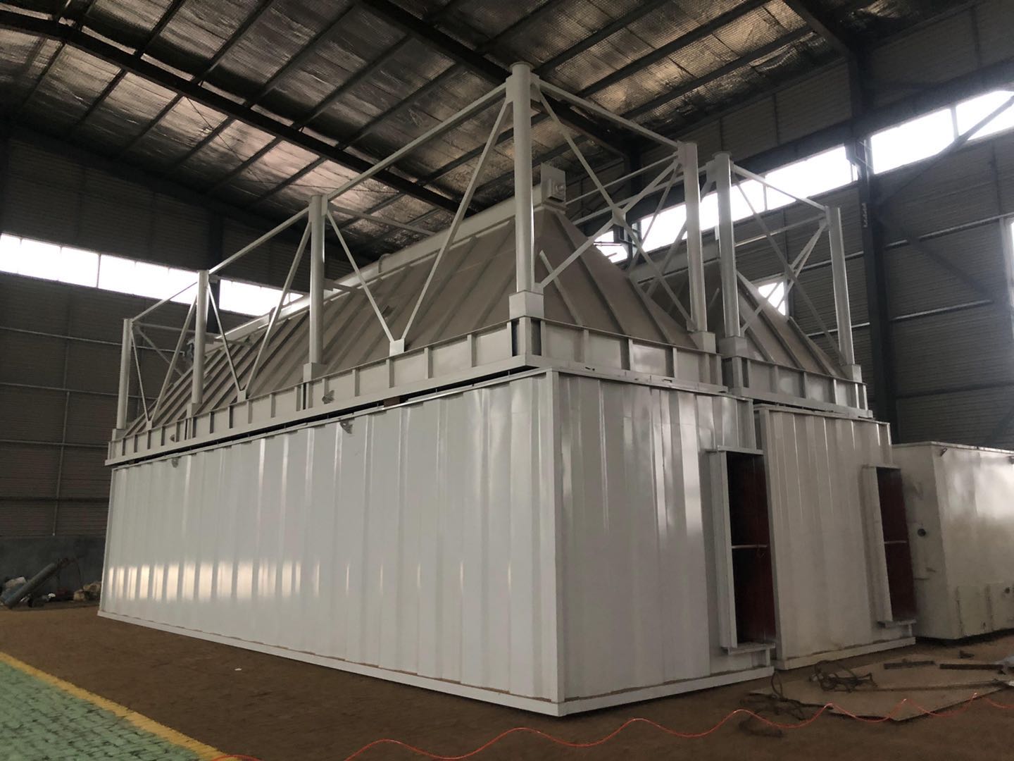 BMC型分室侧喷反吹风扁袋除尘器