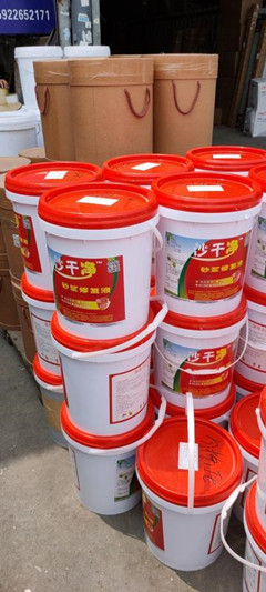 沙干净用于治墙面标号不足硬度差