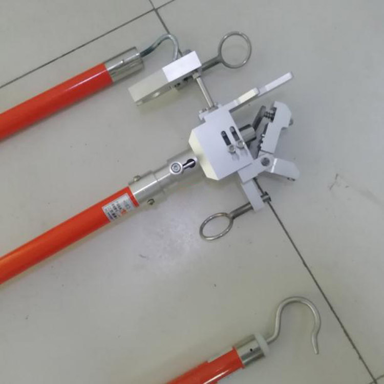 J型线夹操作杆 带电引流线安装工具杆 带电作业配套工具