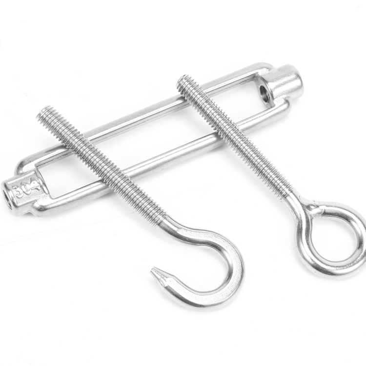 LH-30A锁具花篮螺丝螺栓 钢绳拉紧器 开体花兰