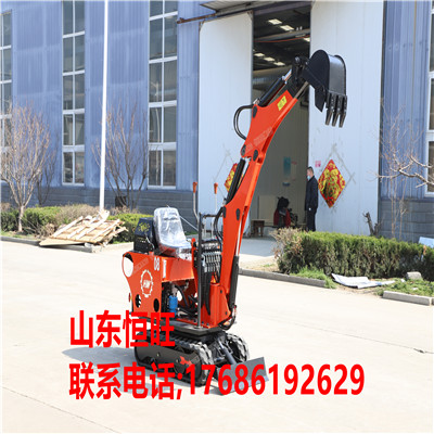 08小型挖掘机果园大棚小挖机厂家直销