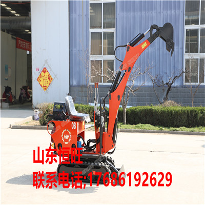 小型挖掘机家用微型农用小挖机 多功能挖掘机钩机