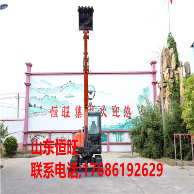 现货热销履带式多功能小型挖掘机 室内小型迷你工用农用