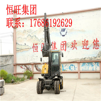 80型轮式挖掘机 全新型轮式挖掘机 捷克厂家直销