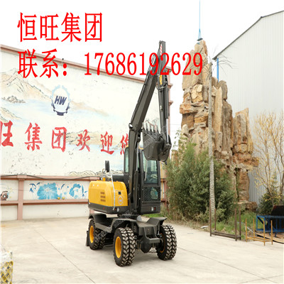 115轮式挖掘机  园林挖掘机 工农都用机械挖