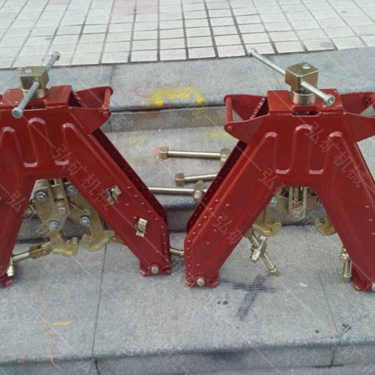 人字形钢轨对齐架 铁路钢轨对正器 轨道调整工具