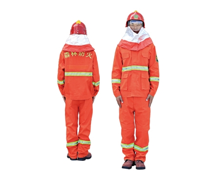 LYF-04森林防火服橘黄色森林消防扑火服套装现货供应