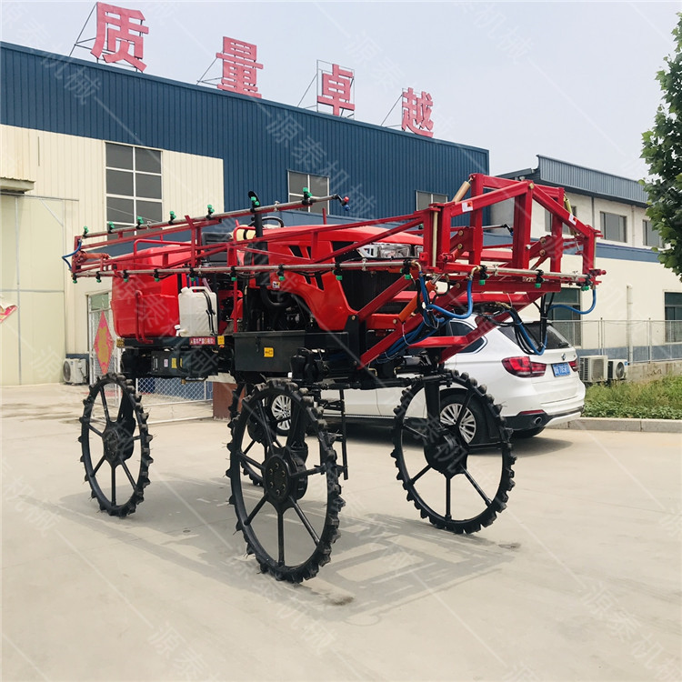 供应18米液压喷幅打药机 棉花水稻田四驱打药机 农作物喷药车