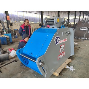 PS350双轴颚式破碎斗 建筑工地移动式挖掘机破碎机