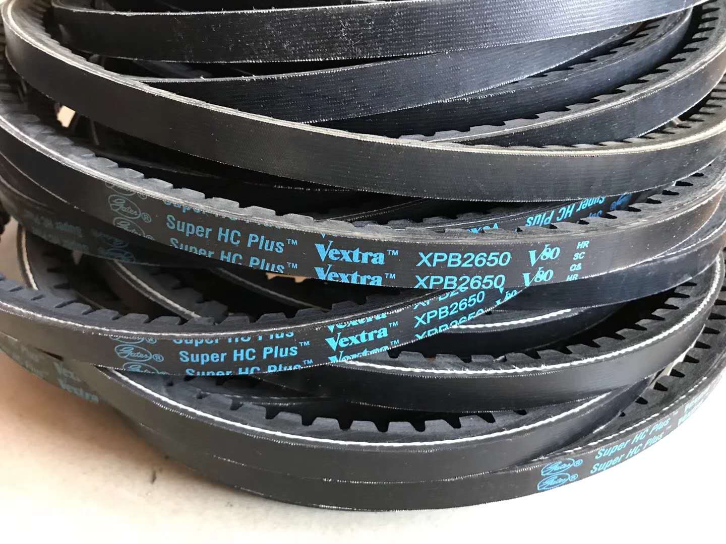 GATES美国盖茨空压机传动皮带进口三角带XPB1280/5VX510,XPB1320