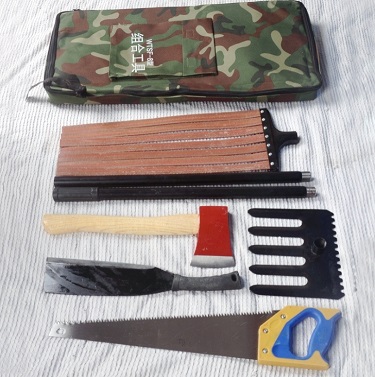 森林消防灭火组合工具8件套 多功能扑火工具包 森林防火装备