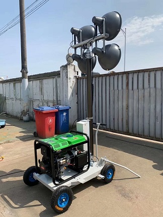 全方位自动升降泛光工作灯防汛应急抢修移动照明车工程施工照明灯
