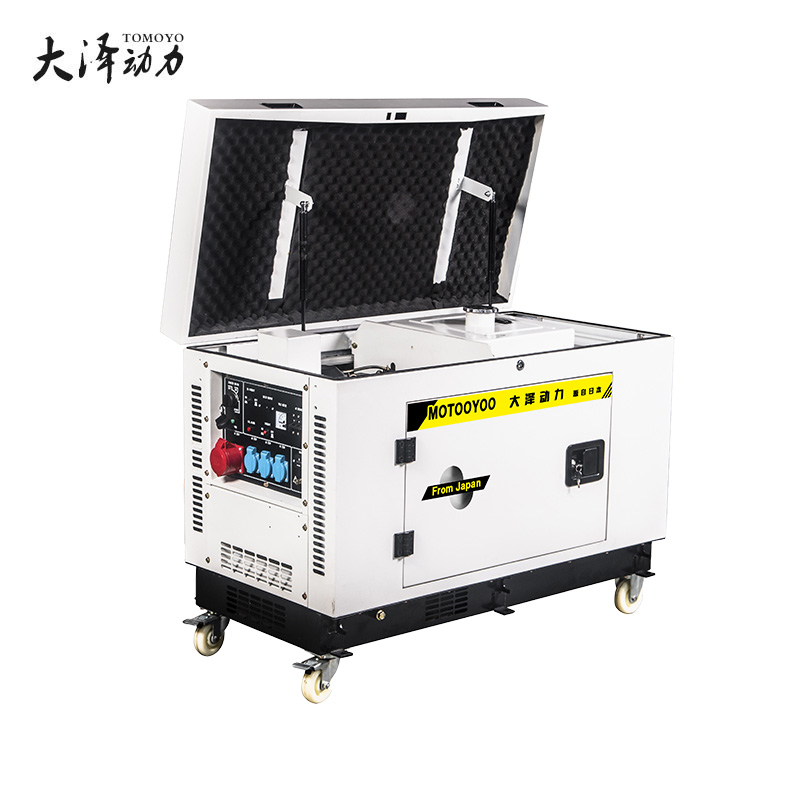 海南8千瓦静音汽油发电机带电梯使用