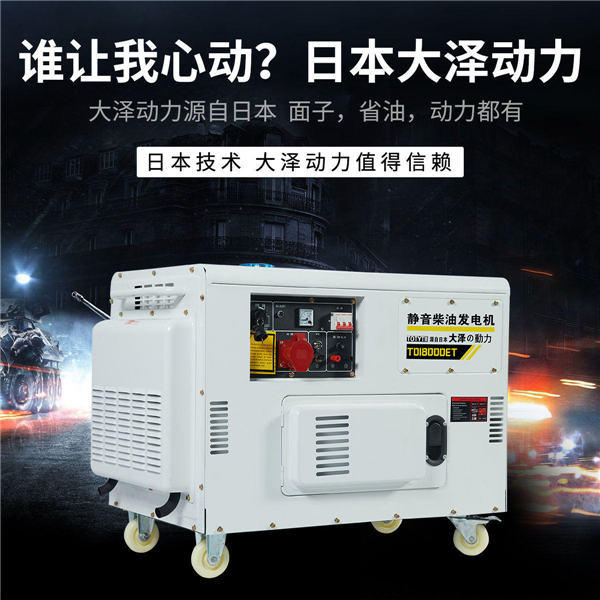 高原专用15千瓦柴油发电机厂