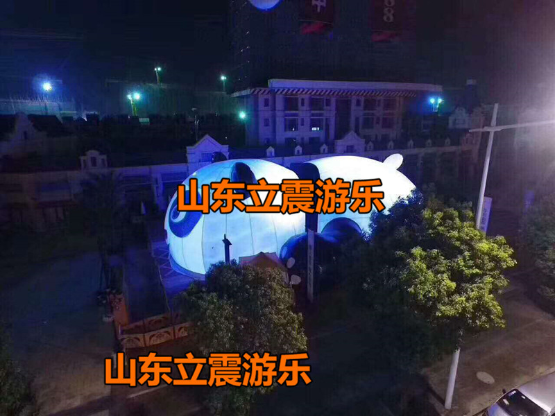 菏泽熊猫岛乐园租赁真人娃娃机蜂巢迷宫扭蛋机租