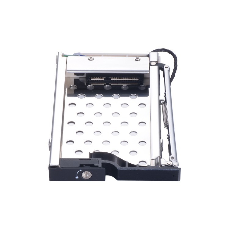 Unestech ST8210 铝合金门组2.5寸SATA免工具硬盘扩展托架 热插拔硬盘盒