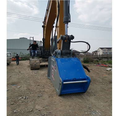 PS350双轴颚式破碎斗 建筑工地移动式挖掘机破碎机