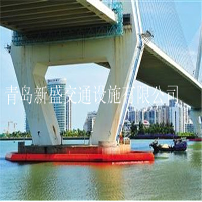 青岛新盛供应半圆型固定式塑料防撞块