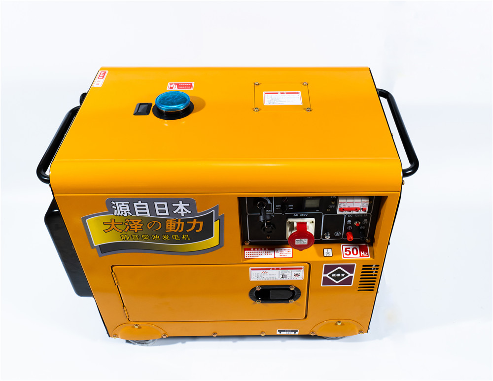 大泽动力380V6kw静音柴油发电机TO7600ET-J
