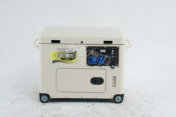 车载TO9800ET-J8kw静音柴油发电机