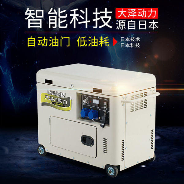 大泽动力5KW静音柴油发电机