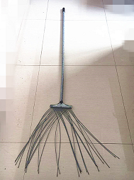 现货森林三号扑火工具灭火铁扫把消防打火把打火鞭钢丝铁扫把