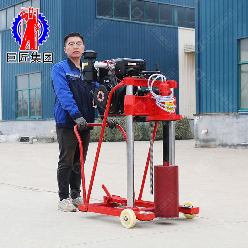 HZC-20柴油机动力混凝土钻孔取芯机 JUJIANG混凝土工程取芯钻机设备 厂家直销