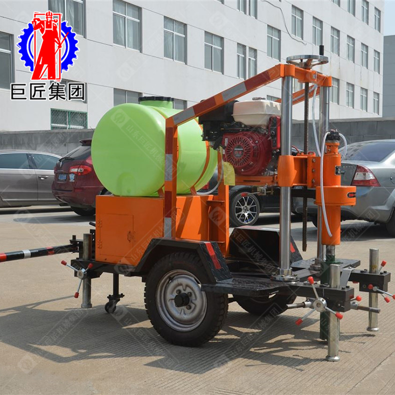 JUJIANG HZQ-20T型拖挂式混凝土钻孔取芯机