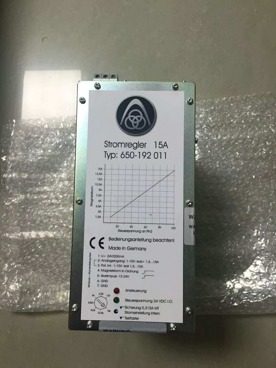 供应德国原装进口STROMREGLER电磁功率控制器650-192-011