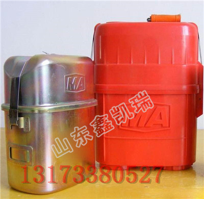 ZYX系列循环式压缩氧自救器工作原理