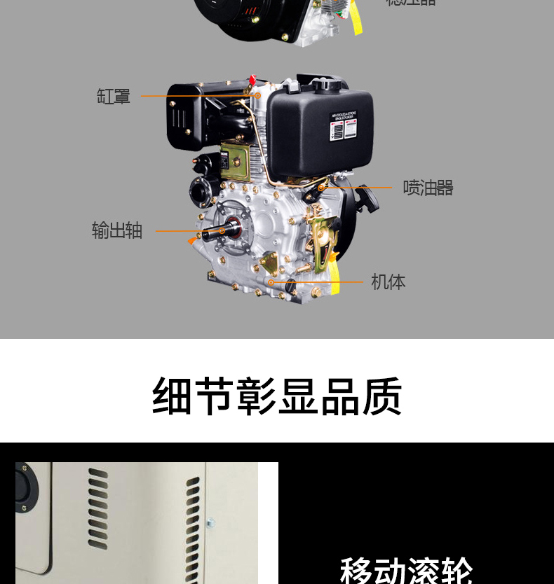12kw车载柴油发电机