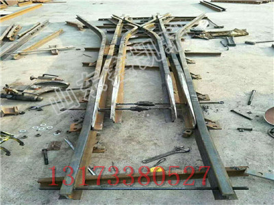 DK630-3-6矿用单开道岔配置表，轻轨用道岔