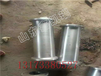 鑫凯瑞矿用铸钢地滚轮价格，钢板焊接地滚轮报价