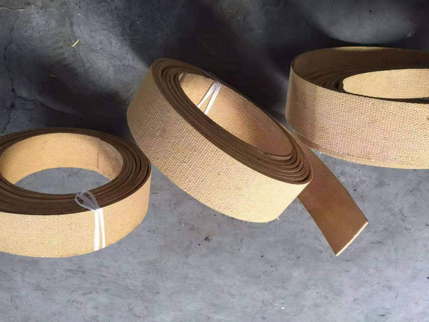石棉铜丝刹车带  船用刹车带