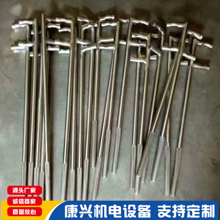 F型350mm阀门扳手 两抓防滑柄阀门扳手 方型门钩扳手 钢制阀门扳手