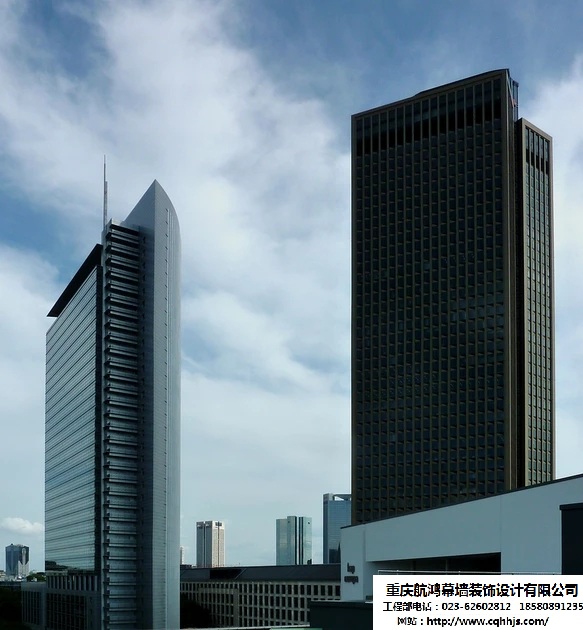 梁平区外墙设计施工单位承包商-梁平玻璃幕墙门窗安装维修-重庆航鸿幕墙装饰设计有限公司