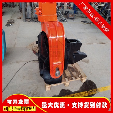 混凝土预制桩高频打桩机 建筑工地打桩锤 振动沉桩机光伏打桩锤