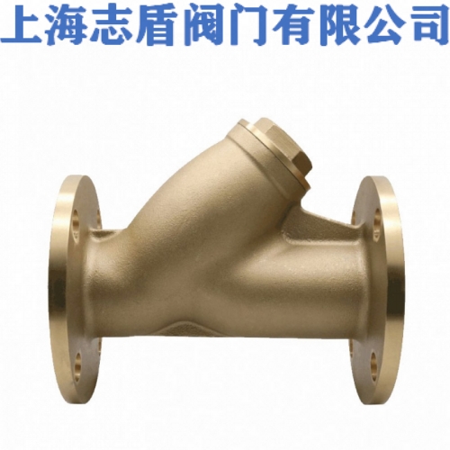 黄铜Y型法兰过滤器 铸钢Y型过滤器