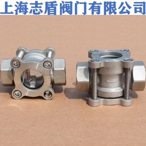 视窗带刻度流量计 不锈钢视窗带刻度流量计