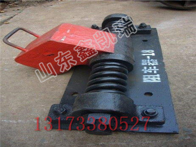 陕西单轨手动阻车器，24kg矿用阻车器结构