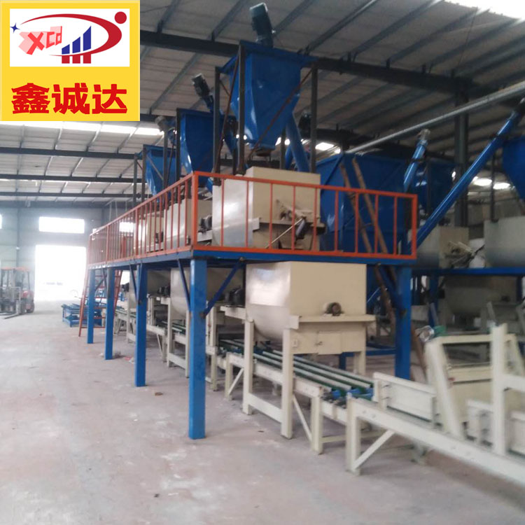 鑫诚达保温免拆建筑外模板设备 免拆一体板设备 生产流程