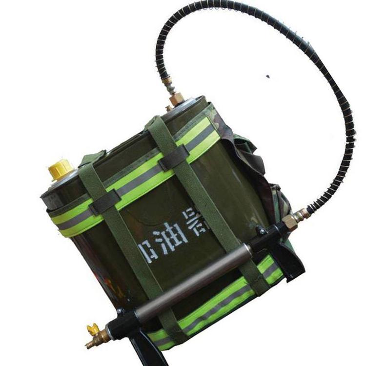 森林灭火机加油器背负双肩背油桶大容积便携式金属桶背油器